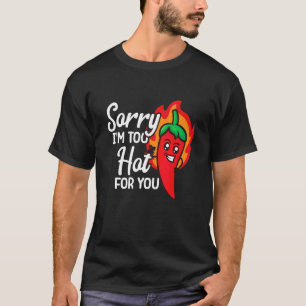 Dried Red Chilli Peppers Carolina Reaper Spicy Foo T-Shirt