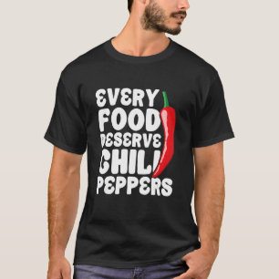 Dried Red Chilli Peppers Carolina Reaper Spicy Foo T-Shirt