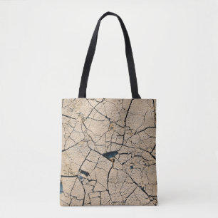 Dried soil tote bag