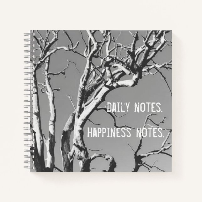 Dried trees daily notebook (Front)