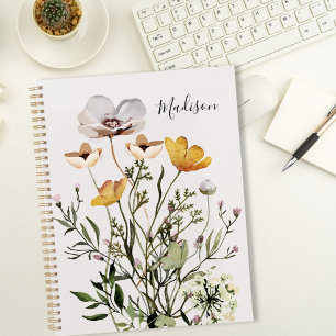 Dried Wildflower Bouquet Appointment Book 2026  Planner