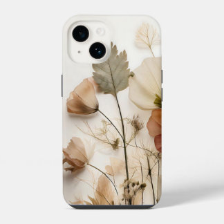 Dried wlidflowers pressed iPhone 14 case