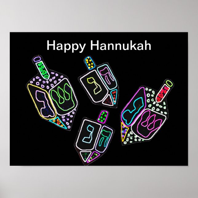 Driedels for Hannukah Print (Front)