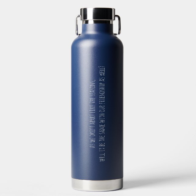 Drift Apart Vacuum Insulated Bottle (Front)