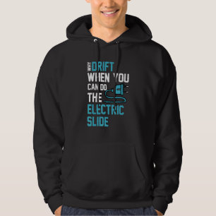 Drift Electric Slide Sports Car Futuristic Car Veh Hoodie