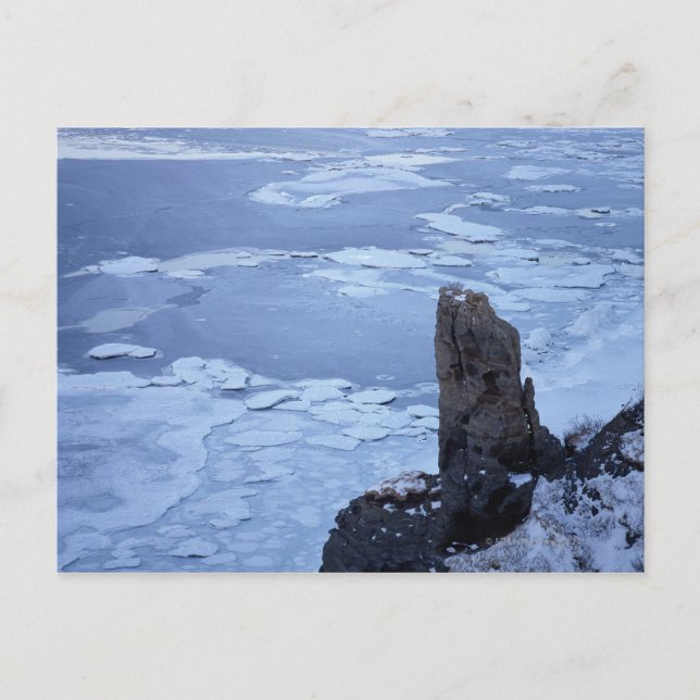 Drift Ice of Lake Notori 2 Postcard (Front)