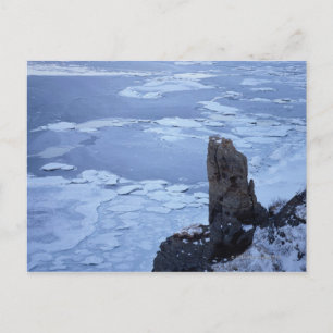 Drift Ice of Lake Notori 2 Postcard
