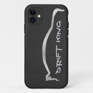 "Drift King" Evolution X Grey Silhouette iPhone 11 Case