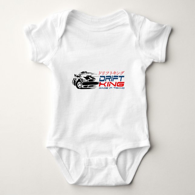 Drift King Made In Tokyo Baby Bodysuit (Front)