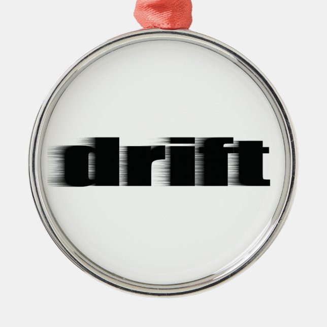 Drift Metal Tree Decoration (Front)