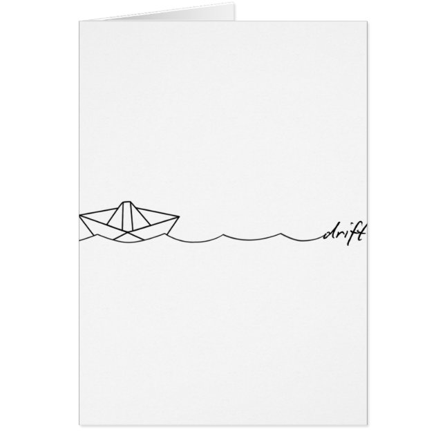 Drift Paper Boat (Front)