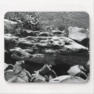 Drift wood mouse pad