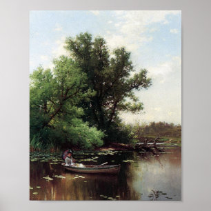 Drifting by Alfred Bricher Poster