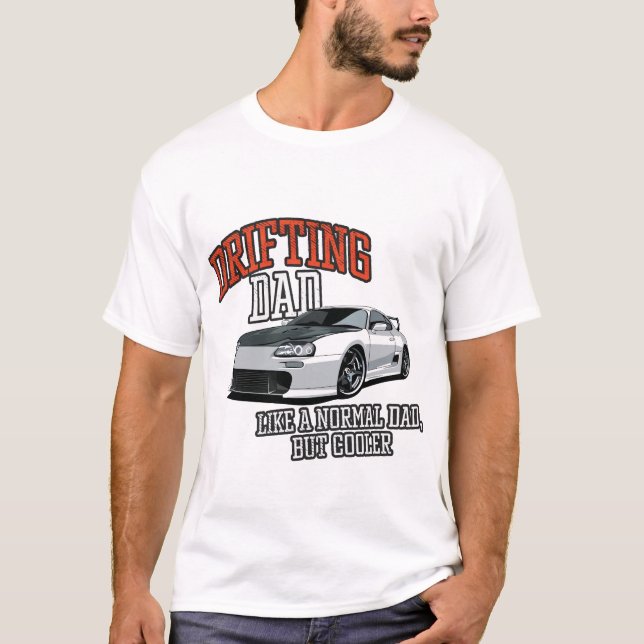 Drifting Dad JDM car racing T-Shirt (Front)