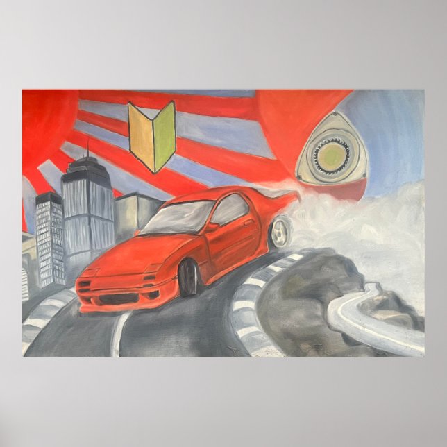 Drifting in the Sky Poster (Front)