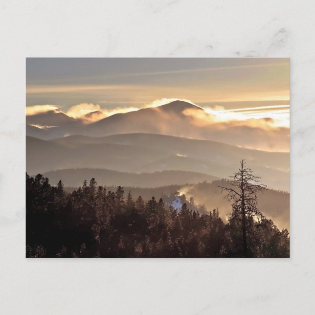 Drifting Snow - James Peak, Colorado Postcard (Front)