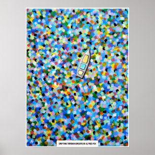 Drifting through Dreams Painting by Alfred Fox Poster