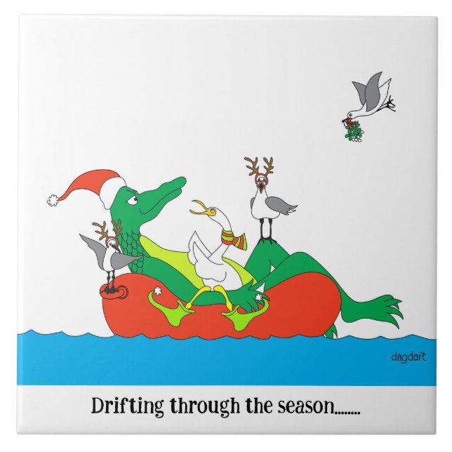 Drifting through the Season Tile (Front)
