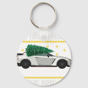 drifting through the snow 2 key ring