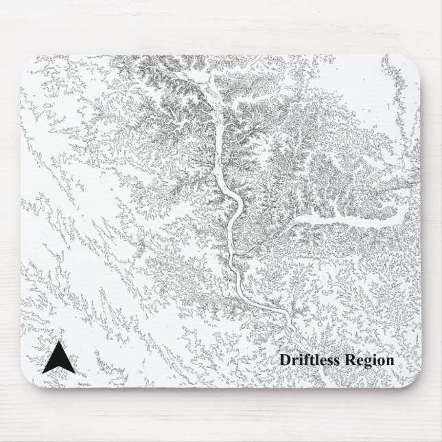 Driftless Region Mouse Pad (Front)