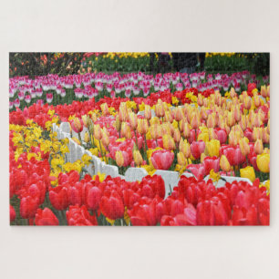Drifts of Tulips Jigsaw Puzzle