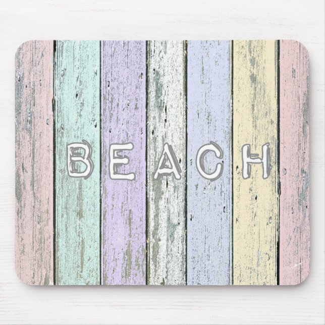 Driftwood Beach Mouse Pad (Front)