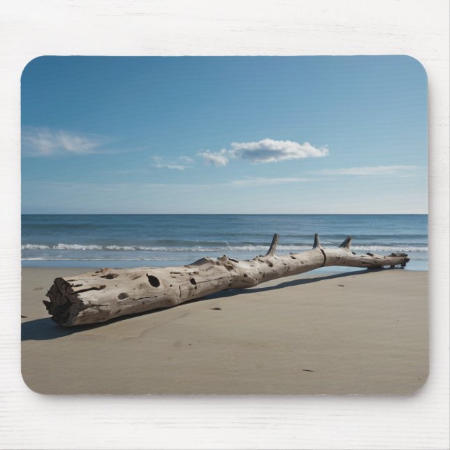 Driftwood Beach Mouse Pad (Front)