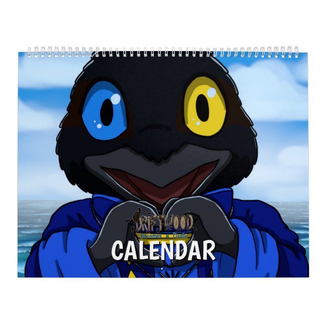 Driftwood Becomes a Pirate calendar (Cover)