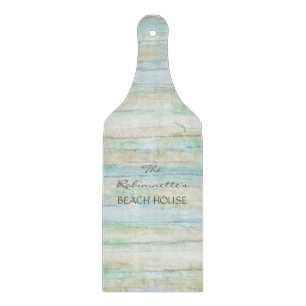 Driftwood Ocean Beach House Coastal Seashore Cutting Board