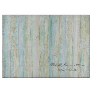 Driftwood Ocean Beach House Coastal Shore Seashore Cutting Board