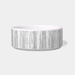 Driftwood pattern - grey / grey and white bowl
