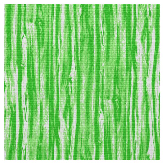 Driftwood pattern - lime green and white fabric (Swatch)