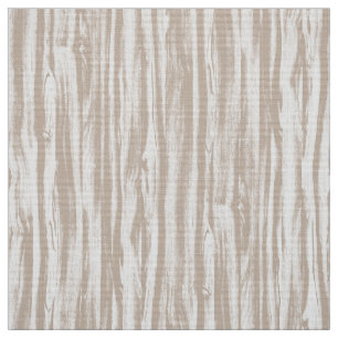 Driftwood pattern - taupe tan and white fabric