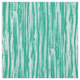 Driftwood pattern - turquoise and white fabric