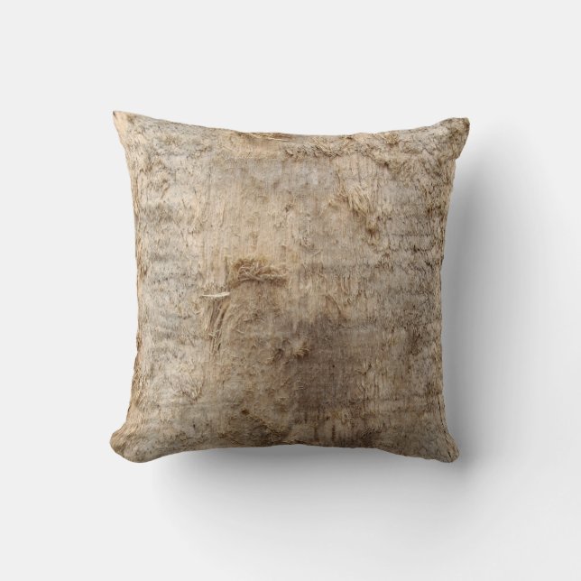 Driftwood Picture. Image of Weathered Wood. Cushion (Front)