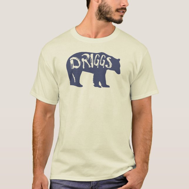 Driggs Idaho Bear T-Shirt (Front)
