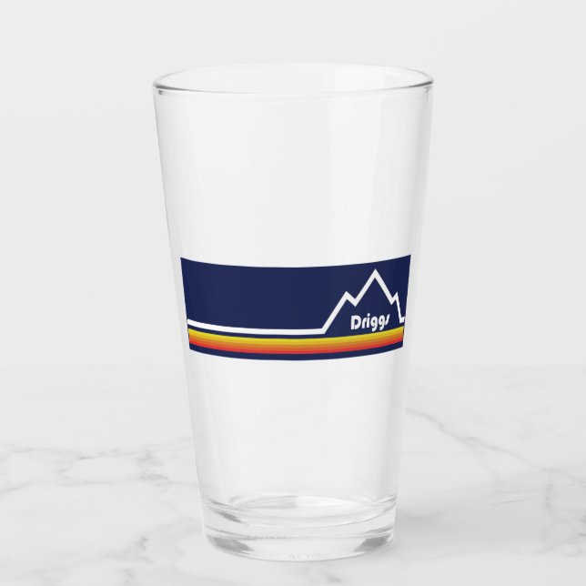 Driggs Idaho Glass (Front)