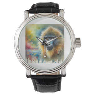 Dril Monkey Serenity 230824AREF105 - Watercolor Watch
