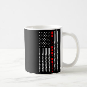 Drill Baby Drill American Flag Patriotic Donald Tr Coffee Mug