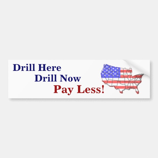 Drill Bumper Sticker ! (Front)