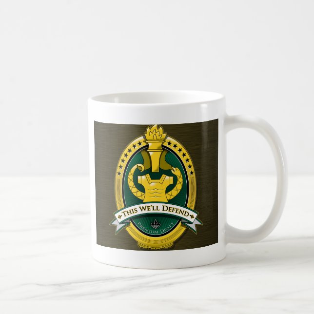 Drill Sergeant Premium Draught   Beer Coffee Mug (Right)