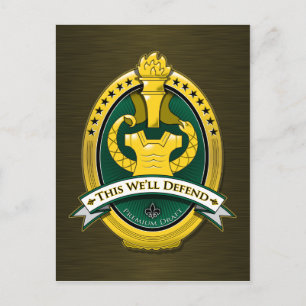 Drill Sergeant Premium Draught Beer Postcard