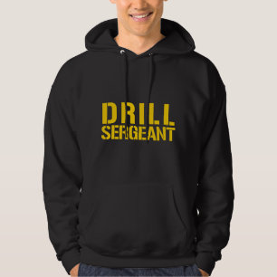 Drill Sergeant Uniform Military Boot Camp Instruct Hoodie