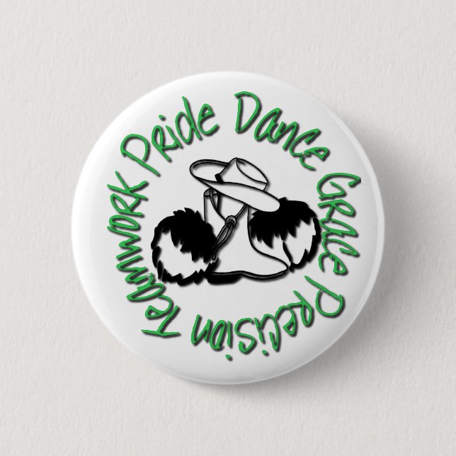 Drill Team - Dance Grace Precision Teamwork Pride 6 Cm Round Badge (Front)