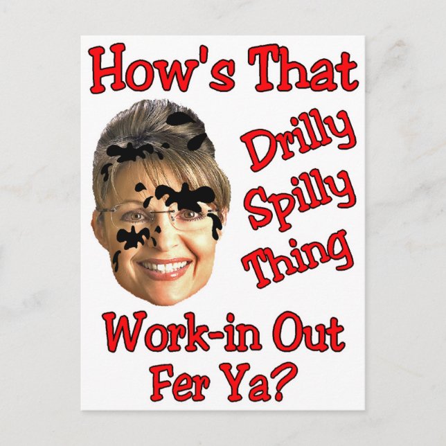 drilly spilly thing postcard (Front)