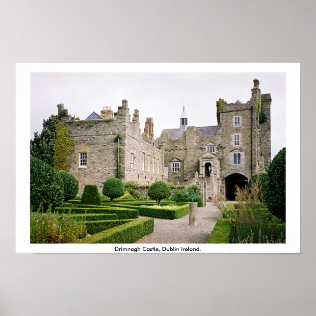 Drimnagh Castle, Dublin Ireland Poster (Front)