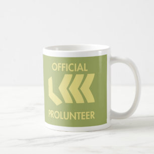 Drink and plan prolunteer coffee mug