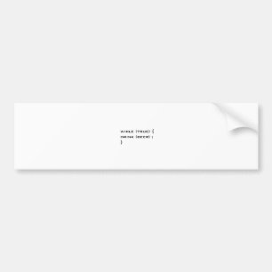 Drink beer bumper sticker