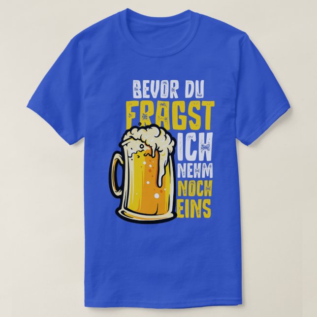 Drink Beer Drink A Party Beer 1 T-Shirt (Design Front)