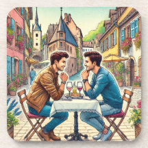 Drink coaster set - The Streets of Benwihr